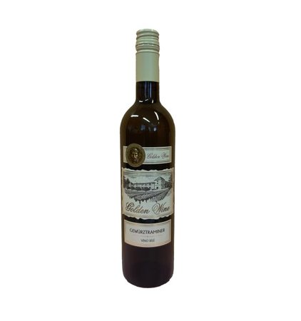 Gew�rztraminer ( Golden Wine ) jakostn� polosuch� 0,75 L