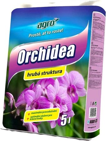 Substr�t pro orchideje 5 l - AGRO