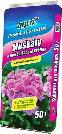 Substr�t pro mu�k�ty a balk�nov� rostliny 50 l - AGRO