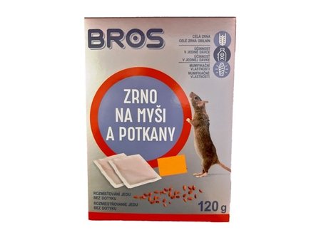 Bros - zrno na my�i a potkany 6x20g