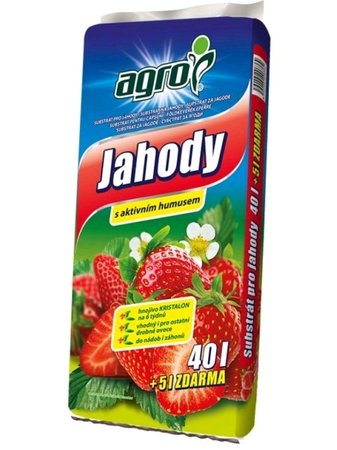 Substr�t pro jahody 40l - AGRO