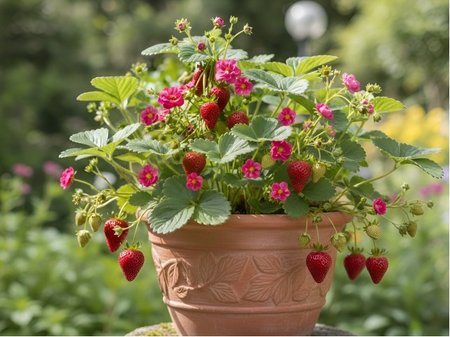 Jahodn�k FRAGOO� SUMMERBREEZE CHERRY BLOSSOM - st�leplod�c�