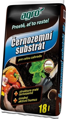 �ernozemn� substr�t pro celou zahradu 18 l - AGRO