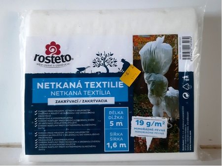 Neotex - netkan� textilie Rosteto� 1,6 x 5 m - gram� 19 g/m2 - b�l�