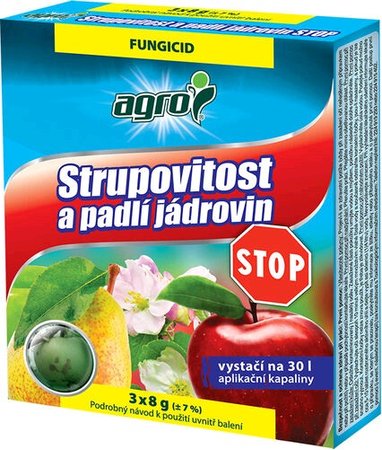 Strupovitost a padl� j�drovin STOP 3x8 g